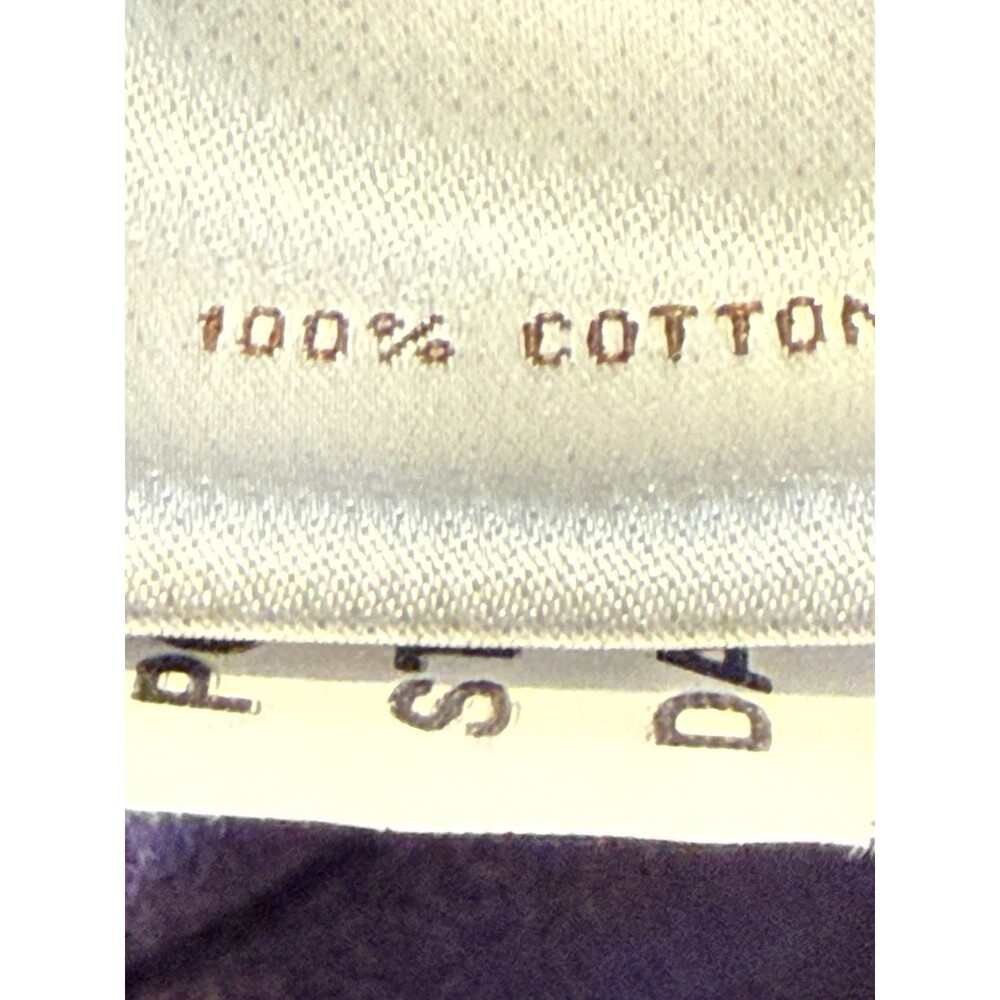 Vintage Peter Millar Pullover Mens Large Purple Performance Quarter Zip Logo L - Picture 3 of 5